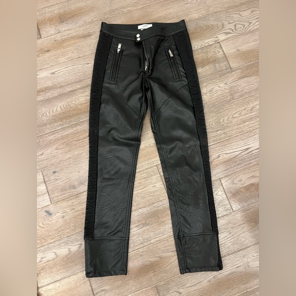 Isabel Marant Etoile Faux Leather moto pant. Size 36 - Picture 1 of 5